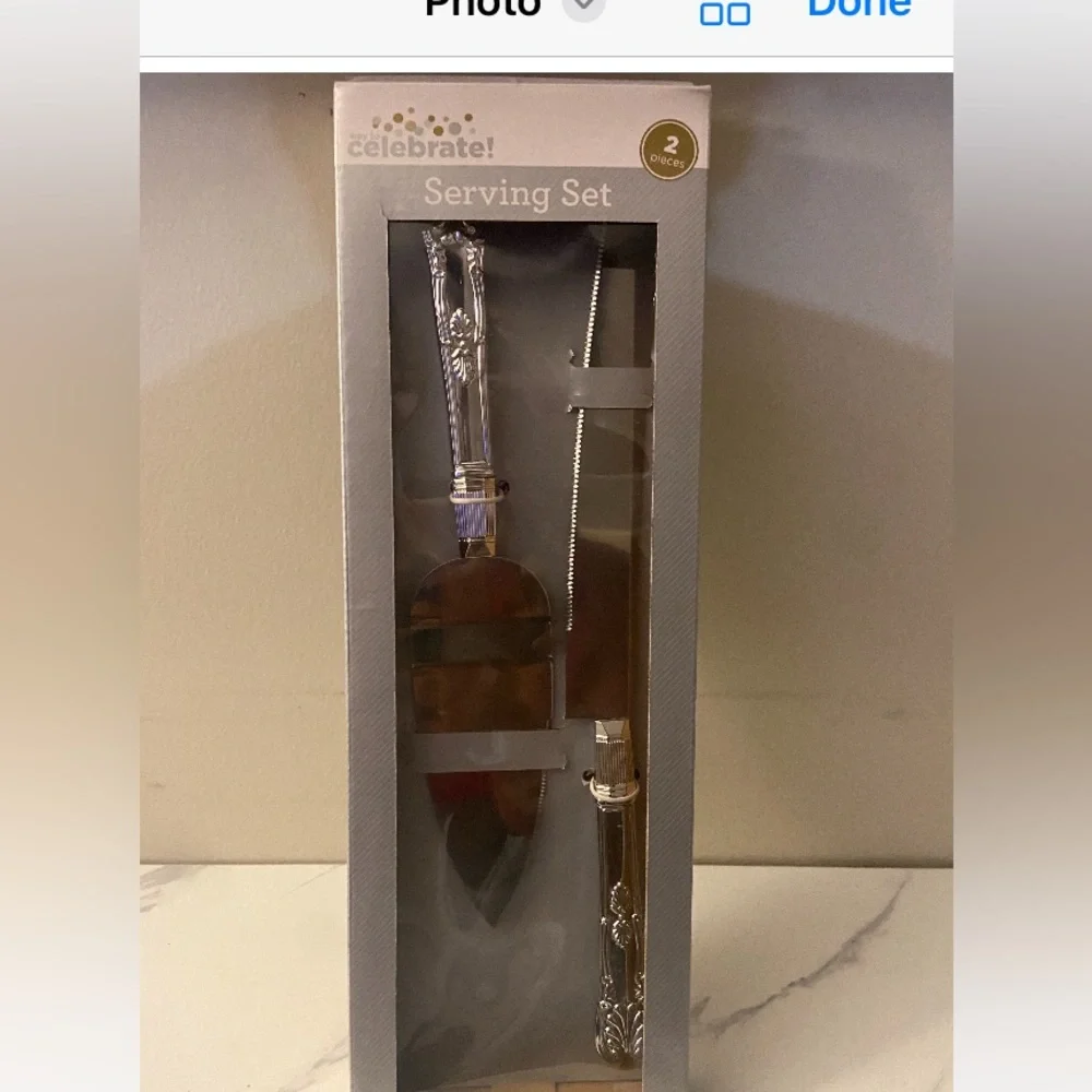 Wedding Cake Serving Set